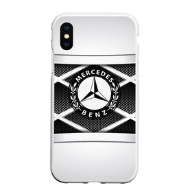 Чехол для iPhone XS Max матовый с принтом MERCEDES-BENZ в Белгороде, Силикон | Область печати: задняя сторона чехла, без боковых панелей | amg | auto | bmw | honda | jdm | mercedes | nissan | porsche | racing | sport | toyota | автомобил | автомобильные | киа | лексус | марка | машины | митсубиси | ниссан | порше | спорт | субару | тесла | тойота | хонда