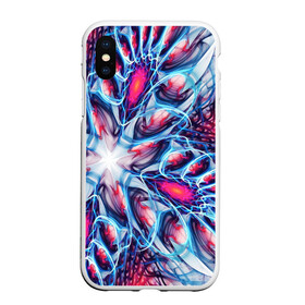 Чехол для iPhone XS Max матовый с принтом ABSTRACTION ILLUSION в Белгороде, Силикон | Область печати: задняя сторона чехла, без боковых панелей | abstract | abstraction | texture | абстракция | геометрия | иллюзия | обман зрения | оптический узор | текстура