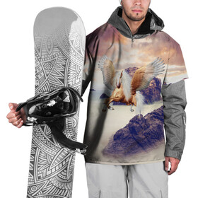 Накидка на куртку 3D с принтом Sea Sunset Horse в Белгороде, 100% полиэстер |  | вечернее небо | закат | конь | крылатый | крылья | легенды | летающий | лошадь | мистический | мифология | мифы | море | морской | облака | облачность | пегас | плед | погода | подушка | скалы | сумка
