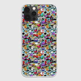 Чехол для iPhone 12 Pro Max с принтом Stickerboom в Белгороде, Силикон |  | art | bomb | graffiti | hearts | monsters | stars | stickerboom | stickers | texture | арт | бомба | вишня | граффити | звезды | монстры | мороженое | сердечки | стикербум | стикеры | текстура