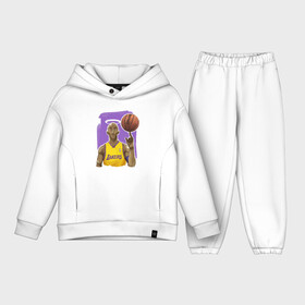 Детский костюм хлопок Oversize с принтом Kobe Bryant в Белгороде,  |  | basketball | black | bryant | game | james | kobe | kobebryant | lakers | lebron | los angeles | mamba | nba | rip | slam dunk | баскетбол | баскетболист | брайант | браянт | джеймс | игрок | коби | леброн | лейкерс | лос анджеле