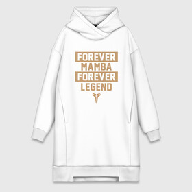 Платье-худи хлопок с принтом Forever Legend в Белгороде,  |  | basketball | black | bryant | game | james | kobe | kobebryant | lakers | lebron | los angeles | mamba | nba | rip | slam dunk | баскетбол | баскетболист | брайант | браянт | джеймс | игрок | коби | леброн | лейкерс | лос анджеле