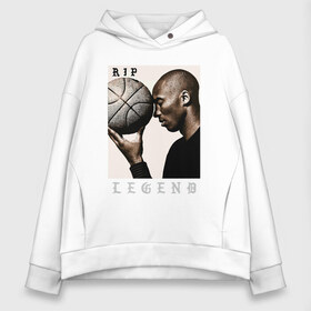 Женское худи Oversize хлопок с принтом Kobe - RIP Legend в Белгороде, френч-терри — 70% хлопок, 30% полиэстер. Мягкий теплый начес внутри —100% хлопок | боковые карманы, эластичные манжеты и нижняя кромка, капюшон на магнитной кнопке | Тематика изображения на принте: basketball | black | bryant | game | james | kobe | kobebryant | lakers | lebron | los angeles | mamba | nba | rip | slam dunk | баскетбол | баскетболист | брайант | браянт | джеймс | игрок | коби | леброн | лейкерс | лос анджеле