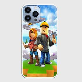Чехол для iPhone 13 Pro Max с принтом ROBLOX в Белгороде,  |  | game | gamer | logo | minecraft | roblox | simulator | игра | конструктор | лого | майнкрафт | симулятор | строительство | фигура
