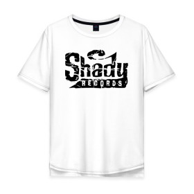Мужская футболка хлопок Oversize с принтом Eminem Slim Shady в Белгороде, 100% хлопок | свободный крой, круглый ворот, “спинка” длиннее передней части | beat | eminem | hip hop | hiphop | marshall | mm | music | nigga | radio | rap | record | records | shady | slim | underground | запись | звук | музыка | радио | рекорд | рекордс | рэп | слим | талант | хип хоп | хипхоп | эминем