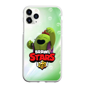 Чехол для iPhone 11 Pro матовый с принтом spike brawl stars в Белгороде, Силикон |  | brawl | brawl stars | spike | бравл | бравл старс | спайк