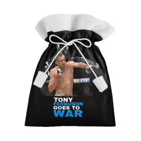 Подарочный 3D мешок с принтом Tony Ferguson в Белгороде, 100% полиэстер | Размер: 29*39 см | ferguson | tony | американский | без | боец | правил | смешанного | стиля | тони | фергюсон