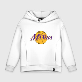 Детское худи Oversize хлопок с принтом Lakers - Black Mamba в Белгороде, френч-терри — 70% хлопок, 30% полиэстер. Мягкий теплый начес внутри —100% хлопок | боковые карманы, эластичные манжеты и нижняя кромка, капюшон на магнитной кнопке | basketball | black | bryant | game | james | kobe | kobebryant | lakers | lebron | los angeles | mamba | nba | rip | slam dunk | баскетбол | баскетболист | брайант | браянт | джеймс | игрок | коби | леброн | лейкерс | лос анджеле