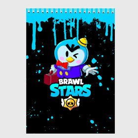 Скетчбук с принтом BRAWL STARS MR P в Белгороде, 100% бумага
 | 48 листов, плотность листов — 100 г/м2, плотность картонной обложки — 250 г/м2. Листы скреплены сверху удобной пружинной спиралью | 8 bit | 8 бит | bibi | brawl stars | crow | el brown | leon | leon shark | max | mr.p | sally leon | shark | stars | virus | werewolf | акула | биби | вирус | ворон | леон | оборотень | пингвин