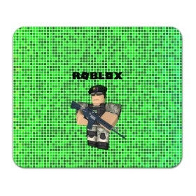 Коврик для мышки прямоугольный с принтом Roblox. в Белгороде, натуральный каучук | размер 230 х 185 мм; запечатка лицевой стороны | game | roblox | блок | игра | игрушка | лего | майнкрафт | персонажи | персонажи из кубиков | роблокс | робот