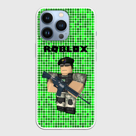 Чехол для iPhone 13 Pro с принтом Roblox. в Белгороде,  |  | game | roblox | блок | игра | игрушка | лего | майнкрафт | персонажи | персонажи из кубиков | роблокс | робот