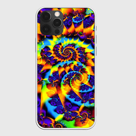 Чехол для iPhone 12 Pro Max с принтом TIE-DYE COLOR в Белгороде, Силикон |  | Тематика изображения на принте: abstract | abstraction | color | fractal | geometry | paitnt | polygon | polygonal | psy | абстракция | геометрия | краски | неоновые | полигоны | психоделика | фрактал