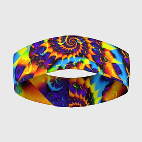 Повязка на голову 3D с принтом TIE DYE COLOR в Белгороде,  |  | abstract | abstraction | color | fractal | geometry | paitnt | polygon | polygonal | psy | абстракция | геометрия | краски | неоновые | полигоны | психоделика | фрактал