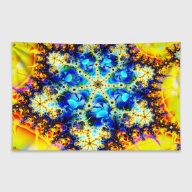 Флаг-баннер с принтом ИЛЛЮЗИЯ ФРАКТАЛОВ в Белгороде, 100% полиэстер | размер 67 х 109 см, плотность ткани — 95 г/м2; по краям флага есть четыре люверса для крепления | abstract | abstraction | color | fractal | geometry | paitnt | polygon | polygonal | psy | абстракция | геометрия | краски | неоновые | полигоны | психоделика | фрактал
