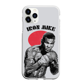 Чехол для iPhone 11 Pro матовый с принтом Iron Mike в Белгороде, Силикон |  | iron mike | iron mike tyson | mike tyson | бокс | железный майк | майк тайсон | таисон | тайсон