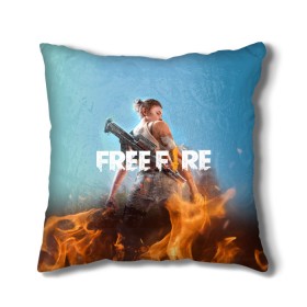 Подушка 3D с принтом free fire в Белгороде, наволочка – 100% полиэстер, наполнитель – холлофайбер (легкий наполнитель, не вызывает аллергию). | состоит из подушки и наволочки. Наволочка на молнии, легко снимается для стирки | free fire | freefire | игра free fire | игра фрифаер | фри файр | фрифаер