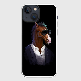 Чехол для iPhone 13 mini с принтом БоДжек Арт 2 в Белгороде,  |  | art | bojack horseman | cartoon | netflix | retro | retrowave | бо джек | кино | конь боджек | мультики | мультфильмы | нетфликс | ретро | ретровейв | сериалы