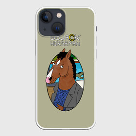 Чехол для iPhone 13 mini с принтом БоДжек Арт 5 в Белгороде,  |  | art | bojack horseman | cartoon | netflix | retro | retrowave | бо джек | кино | конь боджек | мультики | мультфильмы | нетфликс | ретро | ретровейв | сериалы