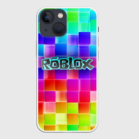 Чехол для iPhone 13 mini с принтом Роблокс в Белгороде,  |  | Тематика изображения на принте: roblox | бро | геометрия | игры | квадраты | кубизм | кубы | линии | нуб | про | радуга | роблокс | человечки