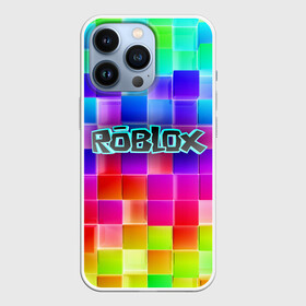 Чехол для iPhone 13 Pro с принтом Роблокс в Белгороде,  |  | Тематика изображения на принте: roblox | бро | геометрия | игры | квадраты | кубизм | кубы | линии | нуб | про | радуга | роблокс | человечки