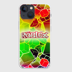 Чехол для iPhone 13 mini с принтом Роблокс в Белгороде,  |  | Тематика изображения на принте: roblox | бро | геометрия | игры | квадраты | кубизм | кубы | линии | нуб | про | радуга | роблокс | человечки