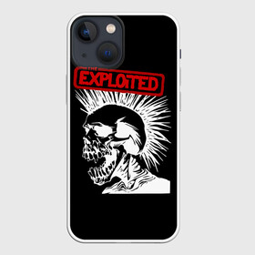 Чехол для iPhone 13 mini с принтом The Exploited в Белгороде,  |  | punks | punks not dead | the exploited | панк не сдох | панки | уоти | череп | эксплоитед