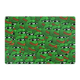 Магнитный плакат 3Х2 с принтом Pepe The Frog в Белгороде, Полимерный материал с магнитным слоем | 6 деталей размером 9*9 см | frog | meme | memes | pepe | pepe the frog | грустная жабка | лягушка | лягушонок пепе | мем | мемы