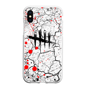 Чехол для iPhone XS Max матовый с принтом DEAD BY DAYLIGHT в Белгороде, Силикон | Область печати: задняя сторона чехла, без боковых панелей | dbd | dead by daylight | survival horror | дбд | мертвы к рассвету