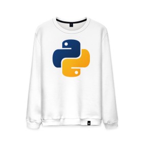 Мужской свитшот хлопок с принтом Python в Белгороде, 100% хлопок |  | code | codes | pyhton | код | коды | питон | программирование | язык программирования
