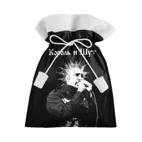 Подарочный 3D мешок с принтом Король и Шут + Анархия (спина) в Белгороде, 100% полиэстер | Размер: 29*39 см | punk | rock | киш | король | король и шут | михаил горшенев | панки | рок | русский рок | шут
