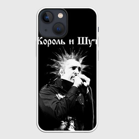 Чехол для iPhone 13 mini с принтом Король и Шут + Анархия (спина) в Белгороде,  |  | punk | rock | киш | король | король и шут | михаил горшенев | панки | рок | русский рок | шут