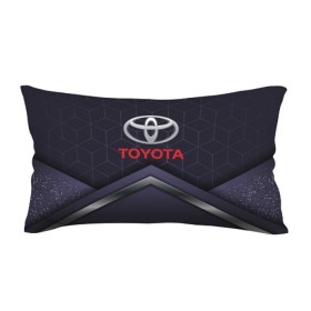 Подушка 3D антистресс с принтом TOYOTA в Белгороде, наволочка — 100% полиэстер, наполнитель — вспененный полистирол | состоит из подушки и наволочки на молнии | auto | sport | toyota | авто | автомобиль | автомобильные | бренд | марка | машины | спорт | тойота