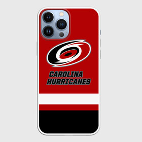 Чехол для iPhone 13 Pro Max с принтом Каролина Харрикейнз в Белгороде,  |  | carolina | carolina hurricanes | hockey | hurricanes | nhl | usa | каролина | каролина харрикейнз | нхл | спорт | сша | харрикейнз | хоккей | шайба