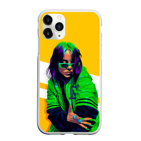 Чехол для iPhone 11 Pro Max матовый с принтом Green Eilish в Белгороде, Силикон |  | bad guy | billie eilish | music | ocean eyes | pop | билли айлиш | билли эйлиш | девушка | музыка