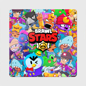 Магнит виниловый Квадрат с принтом BRAWL STARS | БРАВЛ СТАРС (Z) в Белгороде, полимерный материал с магнитным слоем | размер 9*9 см, закругленные углы | 8 bit | 8 бит | bibi | brawl stars | crow | el brown | leon | leon shark | max | mr.p | sally leon | shark | stars | virus | werewolf | акула | биби | вирус | ворон | леон | оборотень | пингвин