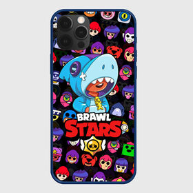 Чехол для iPhone 12 Pro с принтом BRAWL STARS LEON SHARK в Белгороде, силикон | область печати: задняя сторона чехла, без боковых панелей | 8 bit | 8 бит | bibi | brawl stars | crow | el brown | leon | leon shark | max | mr.p | sally leon | shark | stars | virus | werewolf | акула | биби | вирус | ворон | леон | оборотень | пингвин