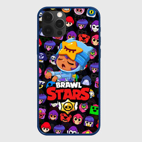 Чехол для iPhone 12 Pro с принтом BRAWL STARS  в Белгороде, силикон | область печати: задняя сторона чехла, без боковых панелей | 8 bit | 8 бит | bibi | brawl stars | crow | el brown | leon | leon shark | max | mr.p | sally leon | shark | stars | virus | werewolf | акула | биби | вирус | ворон | леон | оборотень | пингвин