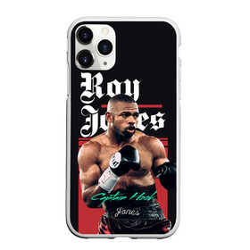 Чехол для iPhone 11 Pro матовый с принтом Roy Jones в Белгороде, Силикон |  | captain hook | roy jones | roy levesta jones | бокс | капитан хук | рой джонс