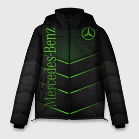 Мужская зимняя куртка 3D с принтом Mercedes-Benz в Белгороде, верх — 100% полиэстер; подкладка — 100% полиэстер; утеплитель — 100% полиэстер | длина ниже бедра, свободный силуэт Оверсайз. Есть воротник-стойка, отстегивающийся капюшон и ветрозащитная планка. 

Боковые карманы с листочкой на кнопках и внутренний карман на молнии. | Тематика изображения на принте: amg | benz | cars | drive | mercedes | supercars | амг | бенц | гелендваген | гонки | мерин | мерс | мерседес | обзор | скорость | форма