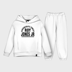 Детский костюм хлопок Oversize с принтом Roy Jones Jr. в Белгороде,  |  | captain hook | roy jones | roy levesta jones | бокс | капитан хук | рой джонс