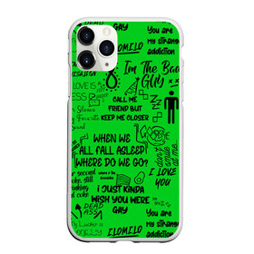 Чехол для iPhone 11 Pro Max матовый с принтом GREEN BILLIE EILISH в Белгороде, Силикон |  | Тематика изображения на принте: bad guy | billie eilish | music | ocean eyes | pop | билли айлиш | билли эйлиш | девушка | музыка