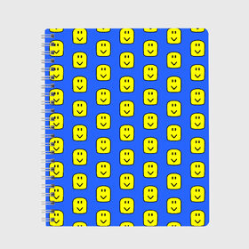 Тетрадь с принтом ROBLOX в Белгороде, 100% бумага | 48 листов, плотность листов — 60 г/м2, плотность картонной обложки — 250 г/м2. Листы скреплены сбоку удобной пружинной спиралью. Уголки страниц и обложки скругленные. Цвет линий — светло-серый
 | game | gamer | logo | minecraft | roblox | simulator | supreme | игра | конструктор | лого | майнкрафт | персонажи | симулятор | строительство | супреме | суприм | суприме | фигура