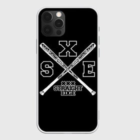 Чехол для iPhone 12 Pro Max с принтом straight edge в Белгороде, Силикон |  | edge | hardcore | no drugs | straight | straight edge | sxe | грань | четкая | чёткая грань