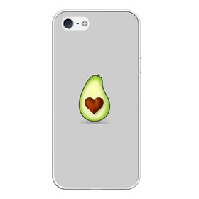 Чехол для iPhone 5/5S матовый с принтом Авокадо сердечко в Белгороде, Силикон | Область печати: задняя сторона чехла, без боковых панелей | авокадо | авокадо с сердечком | авокадо сердечко | авокадо сердце | авокадо эмоции | сердечко | четыре | четыре авокадо