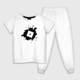 Детская пижама хлопок с принтом ROBLOX в Белгороде, 100% хлопок |  брюки и футболка прямого кроя, без карманов, на брюках мягкая резинка на поясе и по низу штанин
 | Тематика изображения на принте: game | gamer | logo | minecraft | roblox | simulator | supreme | игра | конструктор | лого | майнкрафт | персонажи | симулятор | строительство | супреме | суприм | суприме | фигура