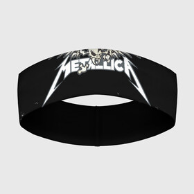 Повязка на голову 3D с принтом Металлика Metallica в Белгороде,  |  | heavy | heavy metal | metal | metalica | metallica | trash metal | джеймс | кирк | ларс | мастейн | метал | металика | металл | металлика | музыка | ньюстед | рок | трухильо | ульрихт | хеви | хэви | хэммет | хэтфилд