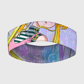 Повязка на голову 3D с принтом Sailor Moon в Белгороде,  |  | Тематика изображения на принте: baby | bunny | girl | like | pink | sailormoon | usagi | вода капли | воин | волосы | глаза | девушка | дождь | зайчик | зонтик | котик | кролик | лето | луна | малышка | матроска | небо | облака | природа | радуга | розовый