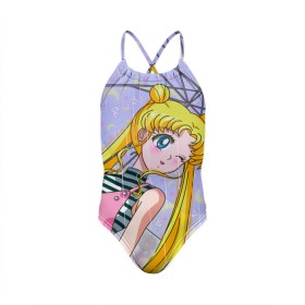 Детский купальник 3D с принтом Sailor Moon в Белгороде, Полиэстер 85%, Спандекс 15% | Слитный крой, подклад по переду изделия, узкие бретели | baby | bunny | girl | like | pink | sailormoon | usagi | вода капли | воин | волосы | глаза | девушка | дождь | зайчик | зонтик | котик | кролик | лето | луна | малышка | матроска | небо | облака | природа | радуга | розовый