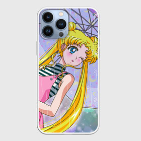 Чехол для iPhone 13 Pro Max с принтом Sailor Moon в Белгороде,  |  | baby | bunny | girl | like | pink | sailormoon | usagi | вода капли | воин | волосы | глаза | девушка | дождь | зайчик | зонтик | котик | кролик | лето | луна | малышка | матроска | небо | облака | природа | радуга | розовый