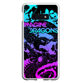 Чехол для Samsung S10E с принтом Imagine Dragons в Белгороде, Силикон | Область печати: задняя сторона чехла, без боковых панелей | alternative | believer | demons | dragons | imagines | imagining | interscope | kid | korner | radioactive | records | альтернативный рок | имеджин драгонс | инди | поп | электроник